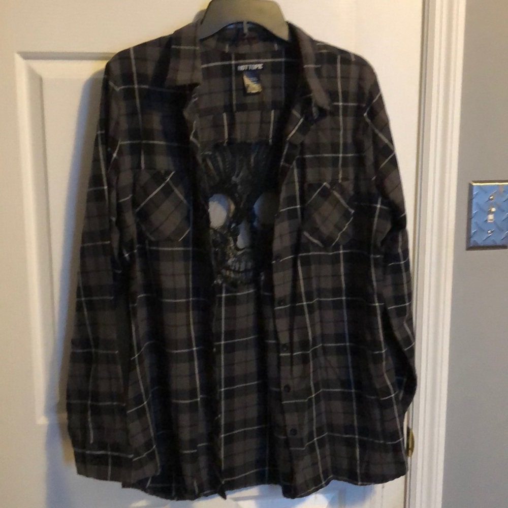 Skull flannel